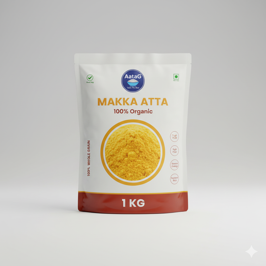 मक्का आटा | Makka Aata | Corn Flour(Yellow)(1 Kg)