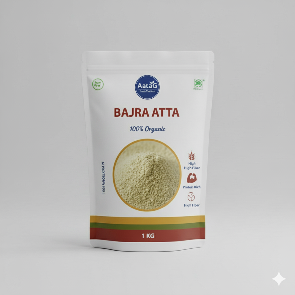 बाजरा आटा | Bajra Aata | Pearl Millet FLour (1 Kg)