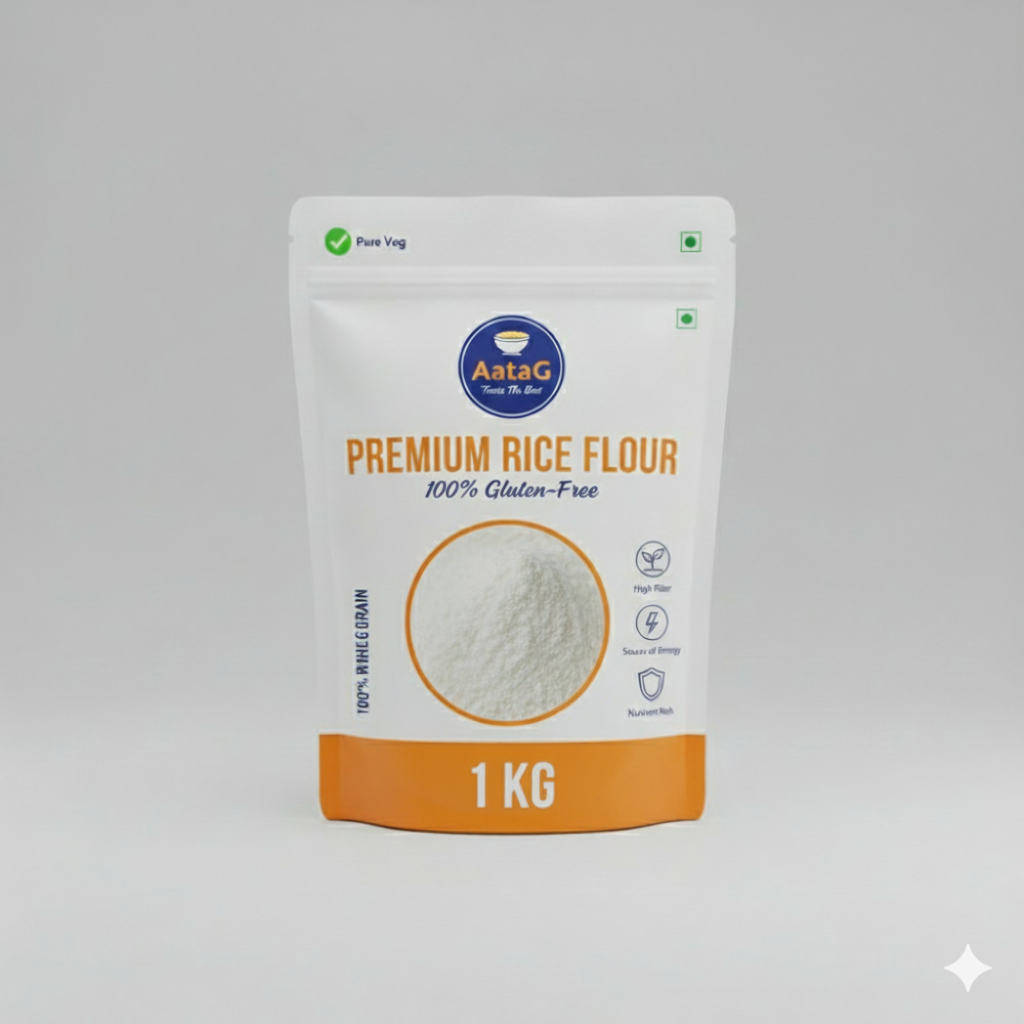 चावल आटा | Chawal Aata | Rice Flour (1 Kg)