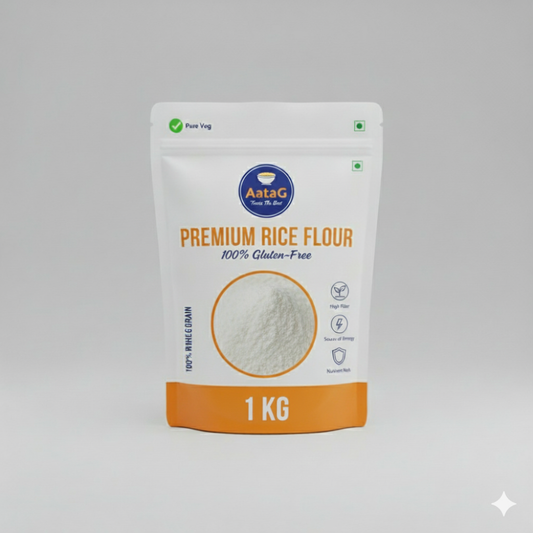 चावल आटा | Chawal Aata | Rice Flour (1 Kg)
