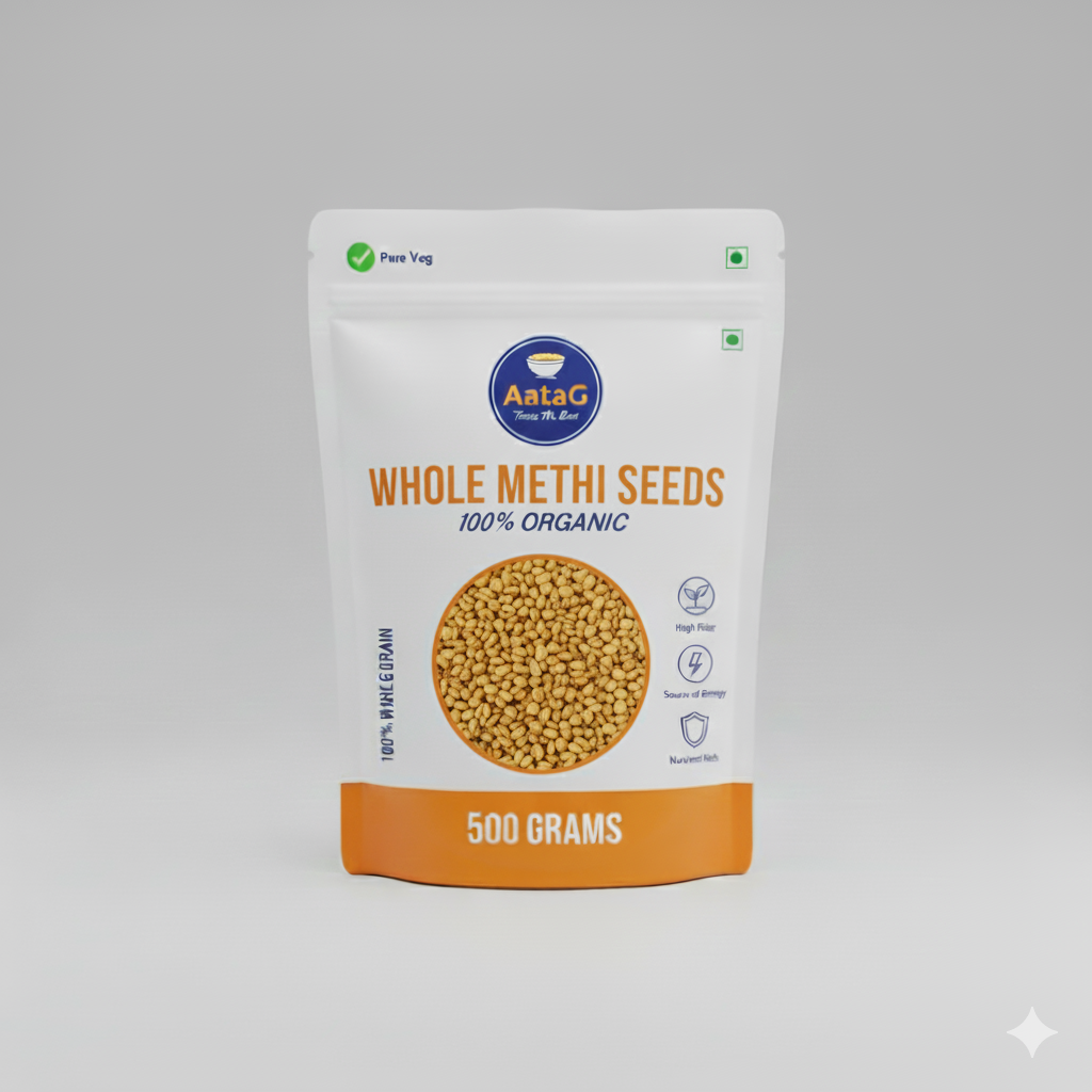 मेथी | Methi Seeds | Fenugreek Seeds (1 Kg)