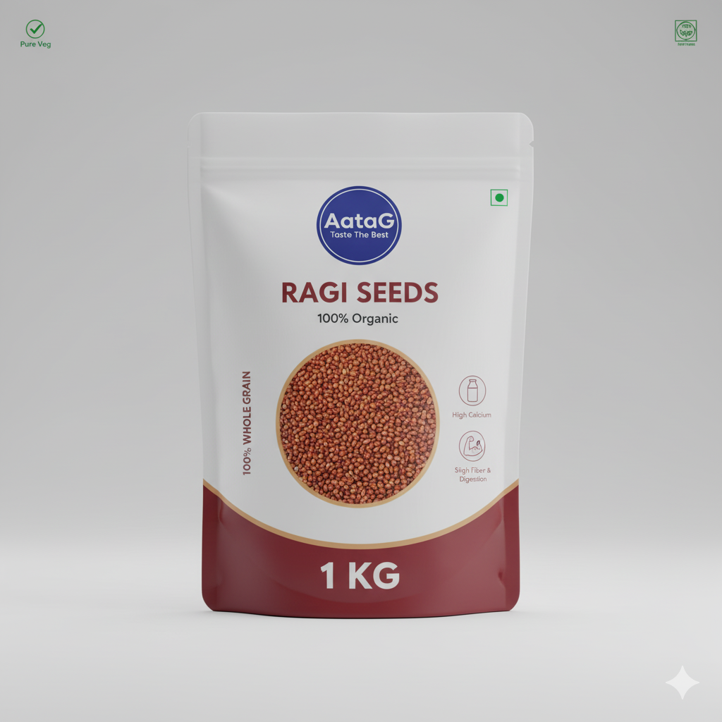 रागी | Raagi Seeds | Finger millet | Marua (1 Kg)