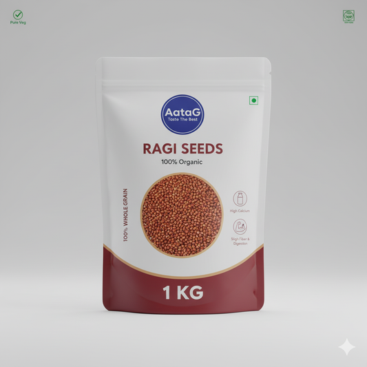 रागी | Raagi Seeds | Finger millet | Marua (1 Kg)