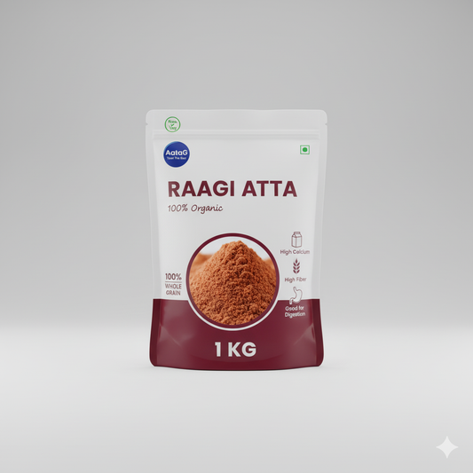 रागी आटा | Raagi Aata | Marua Aaata | Finger Millet Flour (1 Kg)